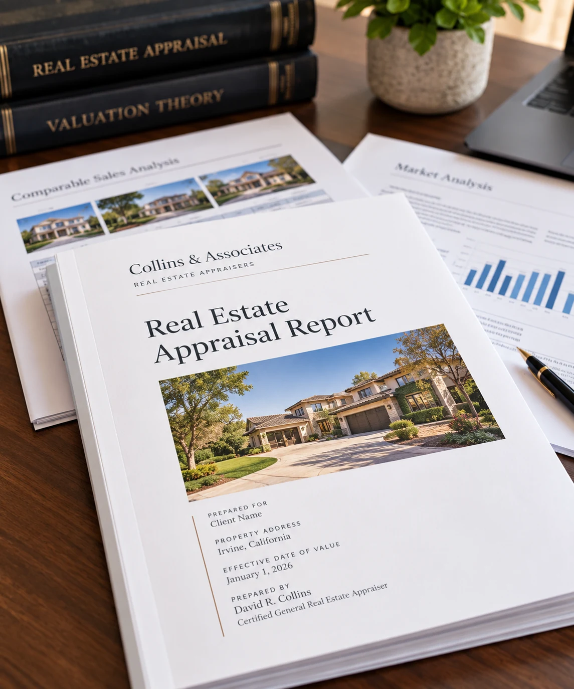 Narrative Real Estate Appraisal Report by Collins & Associates